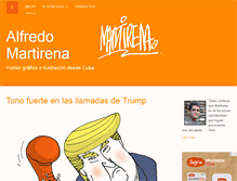 Tablet Screenshot of martirena.com
